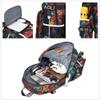 Ansigeren No. 12 Basketball Player JA Creative Backpacks Sports Fan Bookbag Travel Student Backpack with USB Charging Port (d) view 3