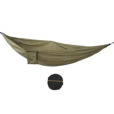 Camping Essentials,plplaaoo Camping Hammock Double,Double Hammock with Double Ring Tree Strap,Outdoor Portable Nylon Parachute Hammocks for Backyard,Patio,Beach,Garden & Hiking(Army Green), Campi