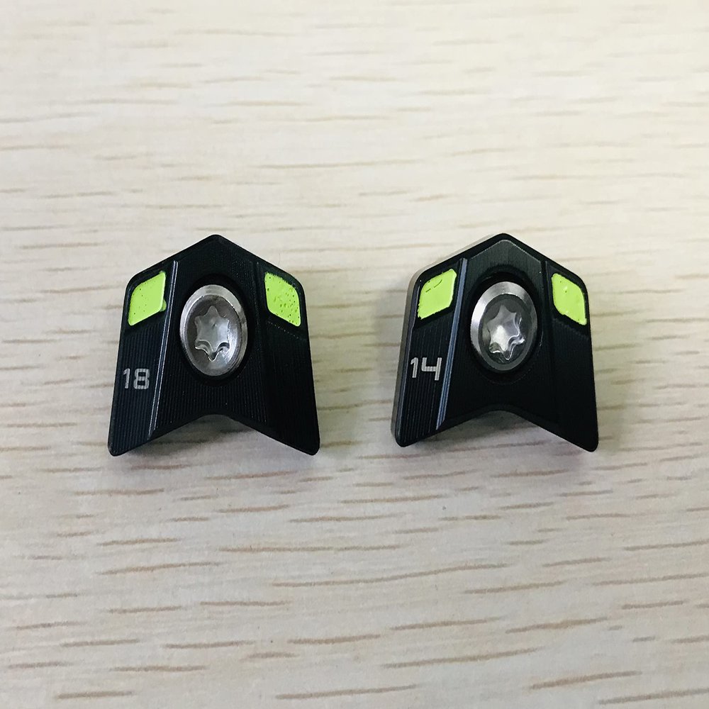2 Piece Golf Weight Screw Fit for Cobra King RAD Speed XB XD 9 * 10.5* Driver (14g + 18g)