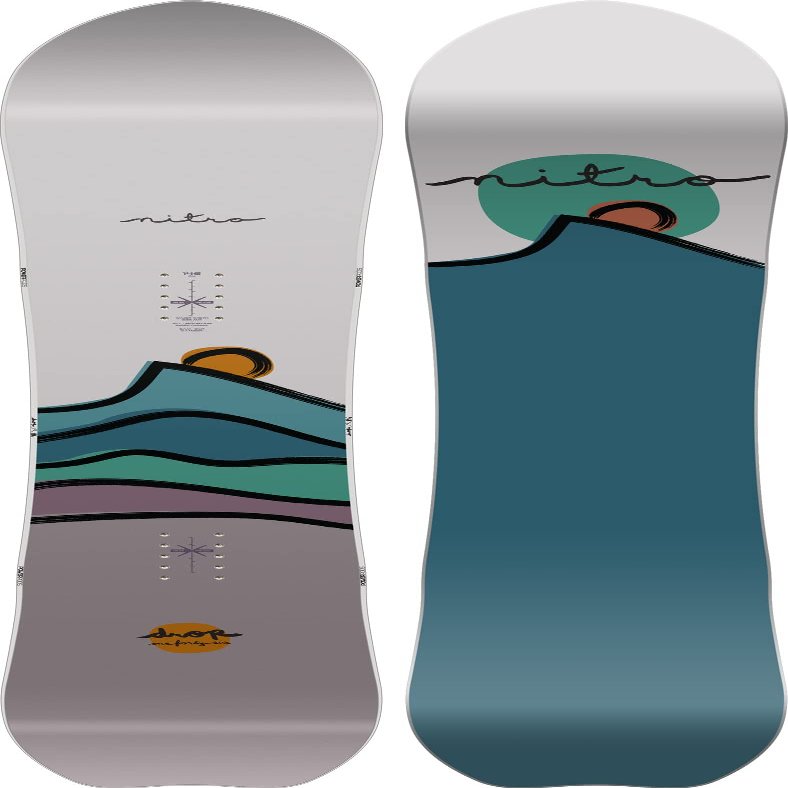 Nitro Drop Women's Snowboard 2023 (146cm)