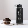 32-oz Stainless Steel Customized Water Bottle for Grandma- Includes Kids Names- Great for Mother's Day, Christmas, Birthday's, New Grandma's or Just Because - Select from a Variety of Colors (Black) view 2