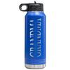 32-oz Stainless Steel Customized Water Bottle for Grandma- Includes Kids Names- Great for Mother's Day, Christmas, Birthday's, New Grandma's or Just Because - Select from a Variety of Colors (Blue) view 1