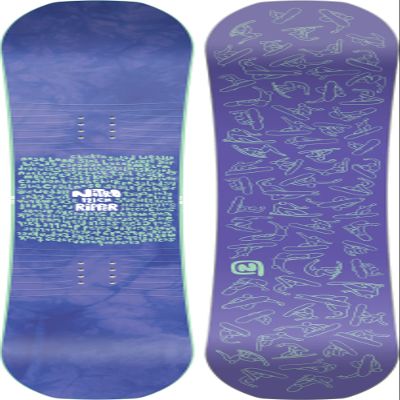 Nitro Ripper Kid's All-Mountain Snowboard, 121cm MY23