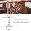 135mm Horse Snaffle Chew Stainless Steel Training Bit Horse Mouth Bit Stainless Steel Horse Cheek Snaffle for Cultivation Outdoor Gift view 3