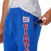 New York Giants NFL Mens Team Color Sweatpants view 3