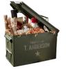 Personalization Universe Authentic Personalized Ammo Box, Genuine Military Surplus, Ideal Gift for Men, Perfect for Ammo Storage, Customizable with Name and Text, 50 Cal Ammo Can view 1