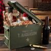 Personalization Universe Authentic Personalized Ammo Box, Genuine Military Surplus, Ideal Gift for Men, Perfect for Ammo Storage, Customizable with Name and Text, 50 Cal Ammo Can view 3