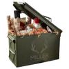 Personalization Universe Personalized Hunting Storage Box - Military Surplus Steel Construction, Ideal for Storage, Outdoorsy Gift for Men, Made in USA, 50 Cal view 1