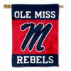 College Flags & Banners Co. Ole Miss Double Sided House Banner Flag view 1