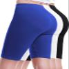 Design by Olivia Women's Basic Solid Active Yoga Biker Shorts 3PACK - Black/White/Royal S view 1