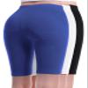 Design by Olivia Women's Basic Solid Active Yoga Biker Shorts 3PACK - Black/White/Royal S view 2