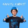 Kids Skateboard Bike Helmet Pads Set Protective Gear from Rude Boyz - Knee Pads Elbow Pads Wrist Pads Set for Youth Boys Girls view 3