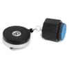 OKKO Retractable Octagon 8-Ball Chalker Billiard Pool Cue Chalk Holder with Belt Clip Black - Fits Predator Chalk view 4