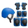Kids Skateboard Bike Helmet Pads Set Protective Gear from Rude Boyz - Knee Pads Elbow Pads Wrist Pads Set for Youth Boys Girls view 1