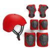 Kids Skateboard Bike Helmet Pads Set Protective Gear from Rude Boyz - Knee Pads Elbow Pads Wrist Pads Set for Youth Boys Girls view 1