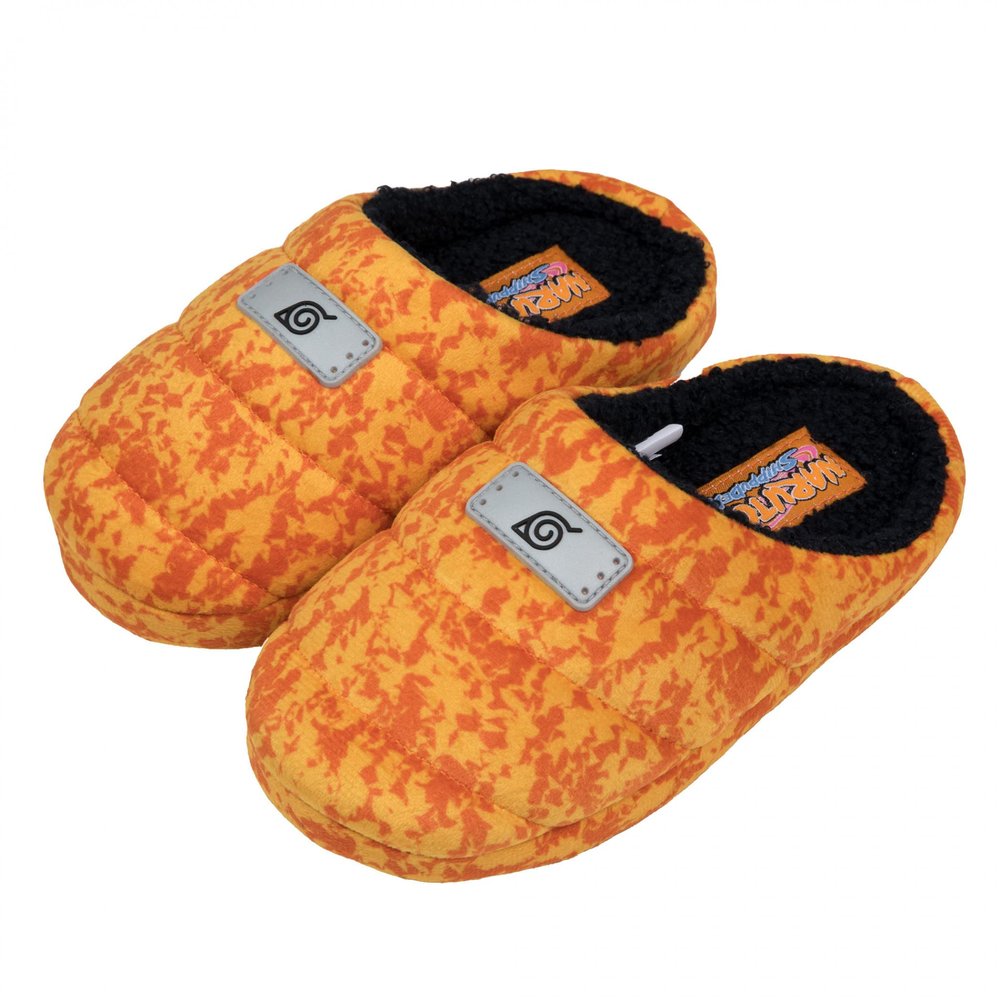 Ground Up Naruto Leaf Village Emblem Headband Style Youth Slippers (us_footwear_size_system, big_kid, numeric, medium, numeric_11)