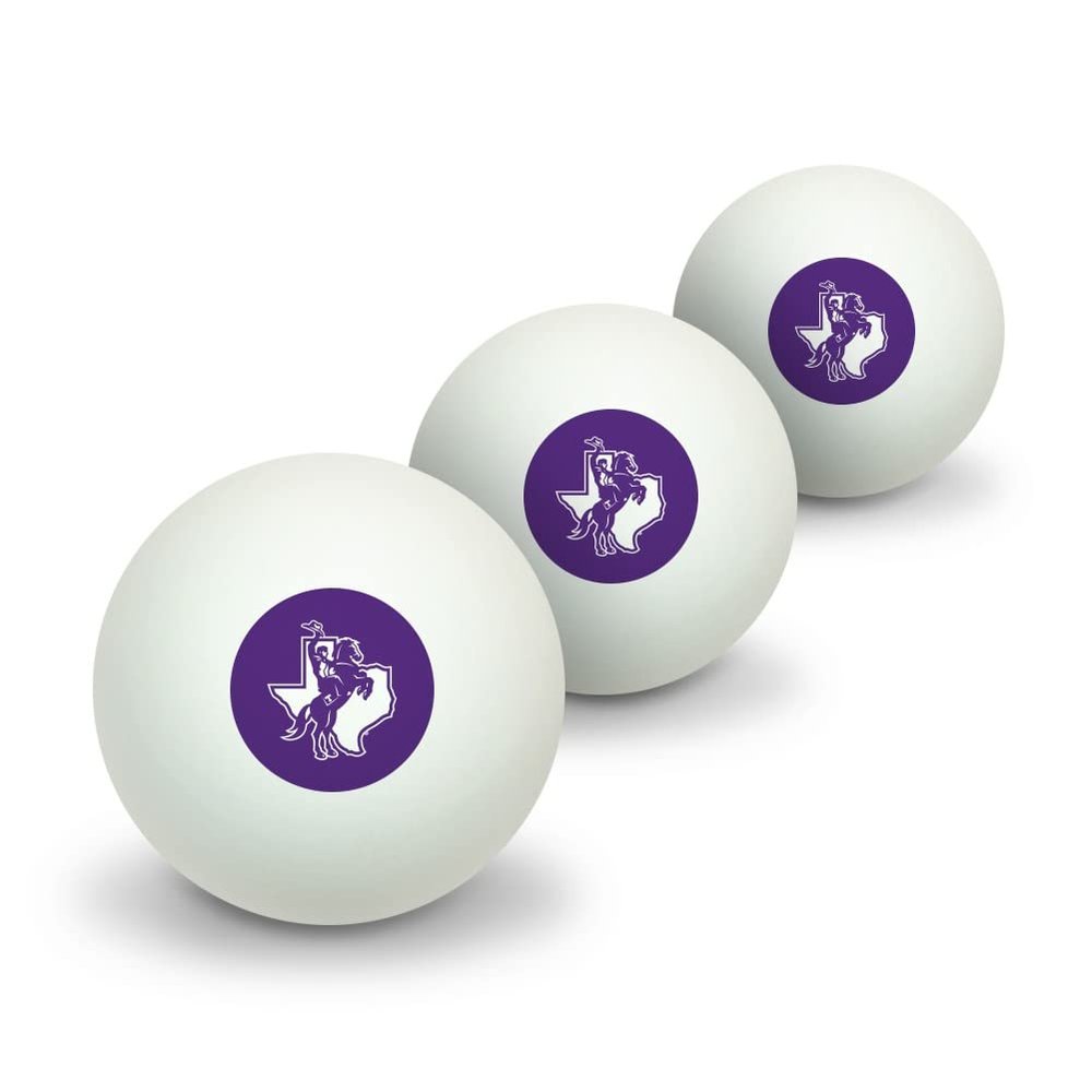 GRAPHICS & MORE Tarleton State University Primary Logo Novelty Table Tennis Ping Pong Ball 3 Pack