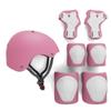 Kids Skateboard Bike Helmet Pads Set Protective Gear from Rude Boyz - Knee Pads Elbow Pads Wrist Pads Set for Youth Boys Girls view 1