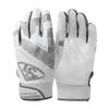 Louisville Slugger Adult Genuine 2.0 Batting Gloves - Team White, Medium view 1