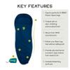 NEMO Equipment Tracer Sleeping Bag Liner - Long - Abyss view 2