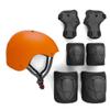 Kids Skateboard Bike Helmet Pads Set Protective Gear from Rude Boyz - Knee Pads Elbow Pads Wrist Pads Set for Youth Boys Girls view 1