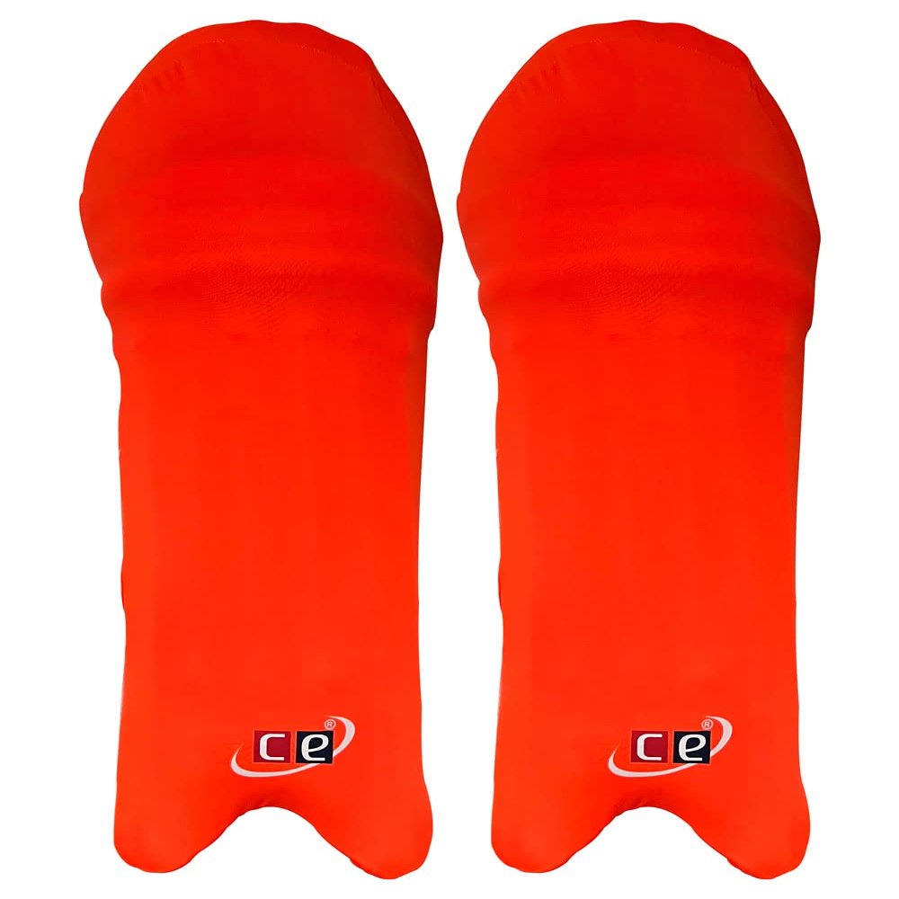 Colored Cricket Batting Pads Covers (Extra Large, Orange)
