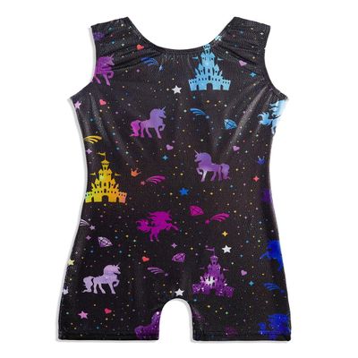 HOZIY Toddler Biketard 3/4t Gymnastics Outfits for Tumbling Leotards with Shorts 3t 4t Gumnastics. Gym Leo Para Gimnasia Biketard Bike Shorts Clothing Clothes Shiny Sparkle