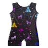 HOZIY 6t Gymnastics Leotards for Girls with Shorts Bike Shorts Biketard Size 6-7 Years Old 7yr Old Rainbow Dinosaur Outfits Dance Para Gimnasia Kids Bodysuits Clothes Clothing Sparkly view 1