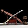 Chinese Sword,Dragon Slayer Machete,war Saber(Forged high Carbon Steel Blades,Alloy Fittings) view 1