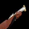 Chinese Sword,Dragon Slayer Machete,war Saber(Forged high Carbon Steel Blades,Alloy Fittings) view 2