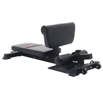 Sissy Squat Machine Squat Machine Sit Up Push Up Leg Exerciser Sissy Squat Fitness Equipment Abdominal Training for Home Gym (Color : Black, Size : 117 * 54 * 39cm)
