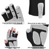 Riverruns UPF 50+ Fishing Gloves for Men Women Sun Gloves UV Protection for Outdoor, Kayaking, Rowing, Paddling, Canoeing(Black, M) view 2