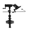 EUPHENG Fly Tying Vise Riverruns II Generation True Rotary with Super Jaw Clamp Power, Anti-Corrosion Hardened Steel Jaws, Sturdy C-Clamp, Black view 1