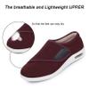 Elitechoice Diabetic Shoes for Women, Women's Wide Width Elderly Shoes, Adjustable Closure Lightweight Breathable, Swollen Feet Walking Edema Sneakers view 2