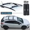 Ho Stevie! Surfboard/SUP Aero Roof Rack Pads (Set of 2 Pads, 28" or 17") for Cars with Crossbars (17") view 4