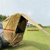 Car Trunk SUV Awning Sun Shelter Camping SUV Rear Tent with Windproof Rope Portable Tent Car Canopy Tailgate Tents for Minivan Hatchback Family Outdoor Travel(Brown) view 2