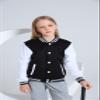 Yuji Itadori Kids Girls Varsity Jacket Bomber Casual Jacket Button Fleece Sweatshirt Fall Coat Warm Outwear With Pocket (Black 6 Years) view 3
