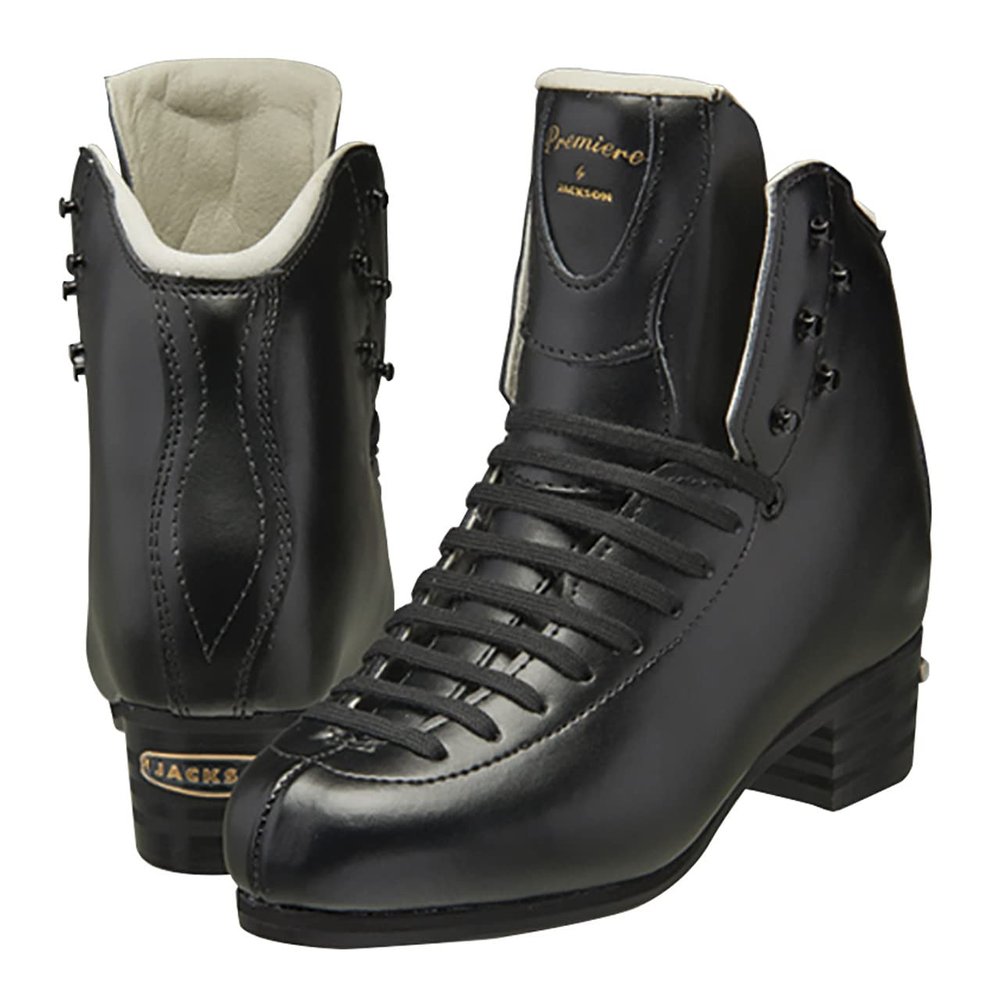 Jackson Ultima - Figure Skates - Premiere DJ2803 - Black Size: Kids 2.5 / Width: Wide (W, D)