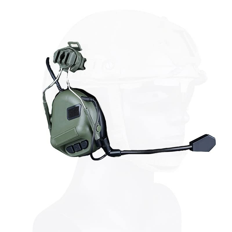 YABOO Airsoft Shooting Combat Tactical Headset Hunting Earmuff Headphone