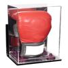 Better Display Cases Acrylic Vertical Boxing Glove Display Case Mirror Case, Purple Risers , Wall Mount and Mirror Base 8" x 6" x 14" (A092/V18) view 1