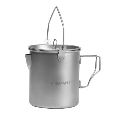Fire-Maple Alti Titanium Cup | Ultralight Camping Mug with Scale | Foldable Drinkware for Coffee Tea | Ideal for Hiking Backpacking and Camp Use (900ML)