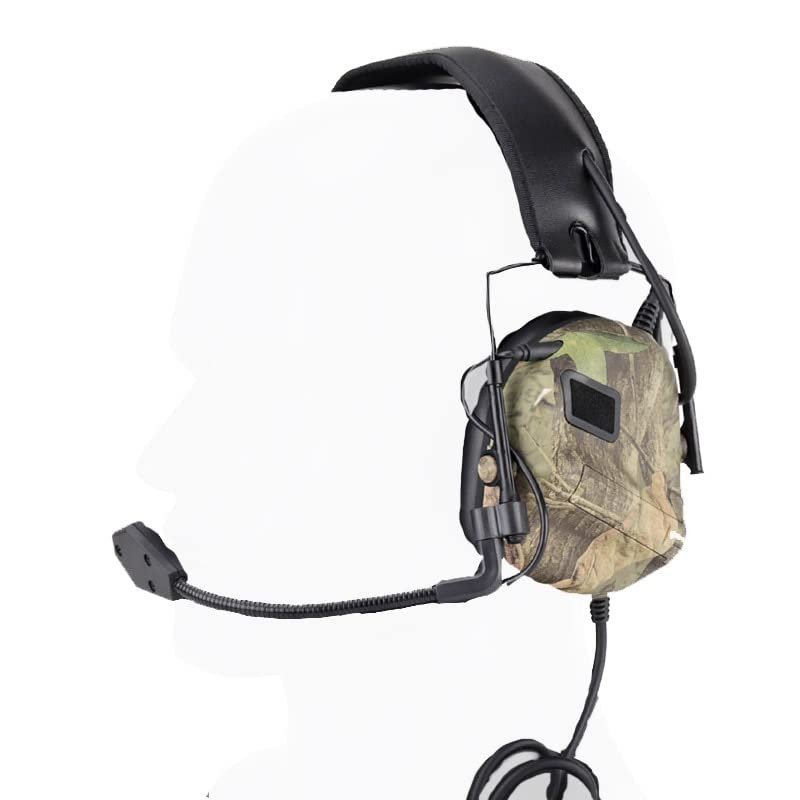 YABOO Airsoft Shooting Combat Tactical Headset Hunting Earmuff Headphone