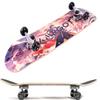 Amrgot Skateboards for Beginners,31 * 8 inches Complete Skateboards for Kids,Boys,Girls and Adults,7 Layer Maple Wood,Double Kick Deck Concave Standard and Tricks Skateboard (8) view 2