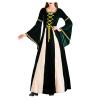 tuduoms Women Medieval Costume Renaissance Irish Long Dress Women Velvet Victorian Ball Gown 1800s Gothic Princesss Costume Green view 1