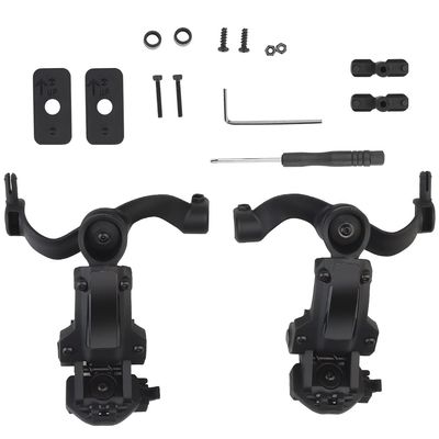 Tactical Multi-Angle Rotation Helmet Rail Adapter for Ops Core ARC/Wendy Fast Helmet Rail Mount Adapter