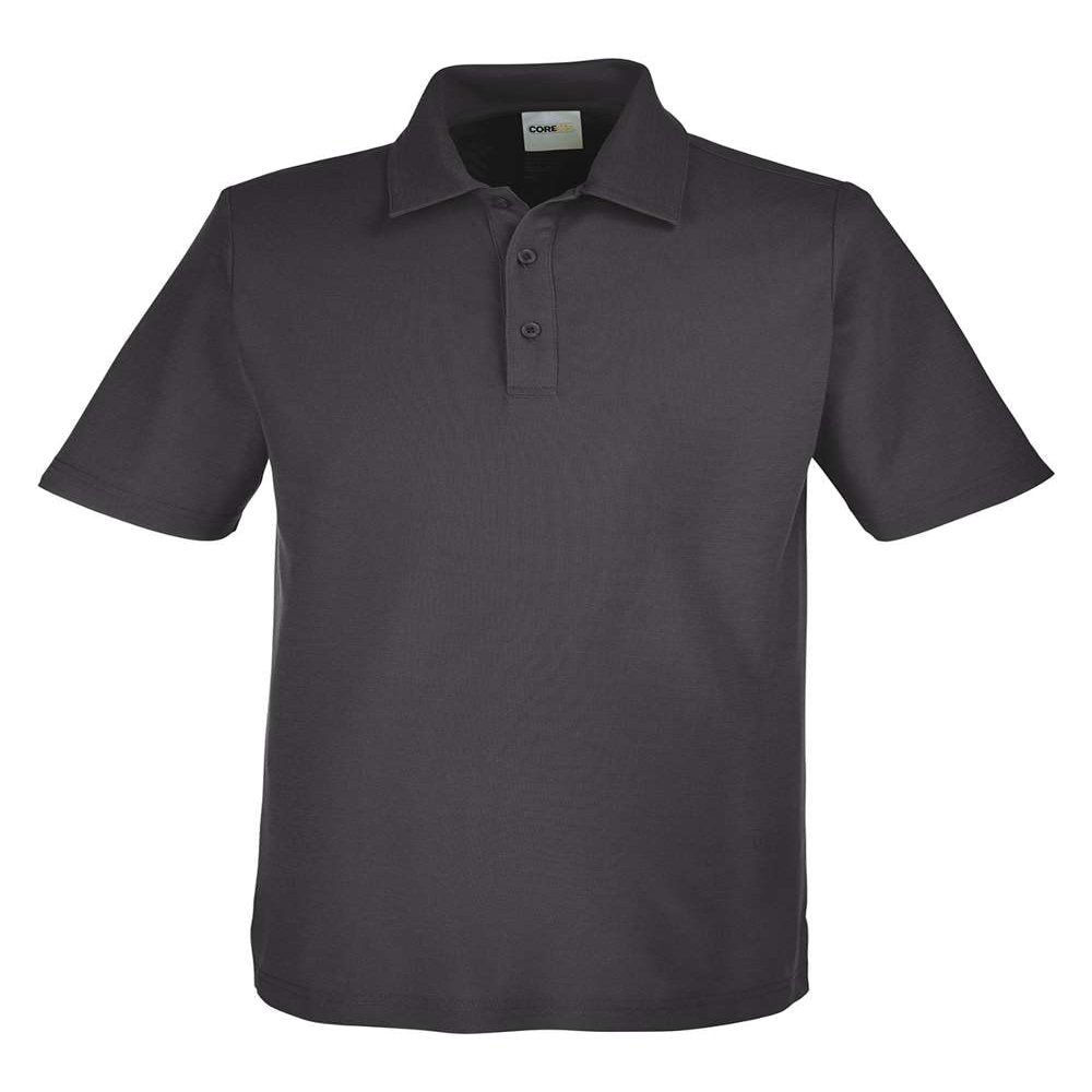 Core 365 Men's Tall Fusion ChromaSoft Pique Polo - Carbon - 3XT