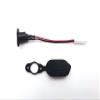 Original Charging Port Accessories Compatible with Ninebot F20 F25 F30 F40 F Series Electric Scooter Charging Port Rubber Cover Spare Parts (F20 Port and Cover) view 1