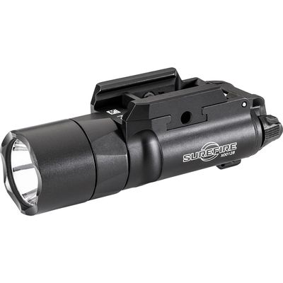SureFire X300 Turbo 500 LU High-Candela 6 V WeaponLight, 66,000 Candela, 514m Range, Pick Mount, Ambidextrous Controls, IPX7 Waterproof, Aerospace Aluminum (X300T-B)