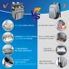 Simaixing Backpack Coolers Insulated Leak Proof, 45 Cans Beach Cooler Backpack, Large Capacity Ice Chest Backpack, Waterproof Soft Cooler Bag Lunch Backpack for Men Women Camping Hiking view 2
