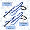 LUCKY CLOVER Ski Harness for Kids: Learn to Ski Safely and Teach Your Child The Fundamentals of Skiing and Snowboarding, Skiing Training Equipment with Backpack and Shock Absorbing Leashes view 4